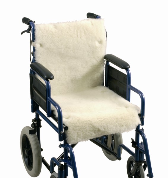 Wessex Healthcare supplies quality mobility products and independent living aids to the less abled and disabled Fleece Wheelchair Seat Covers - Image 2