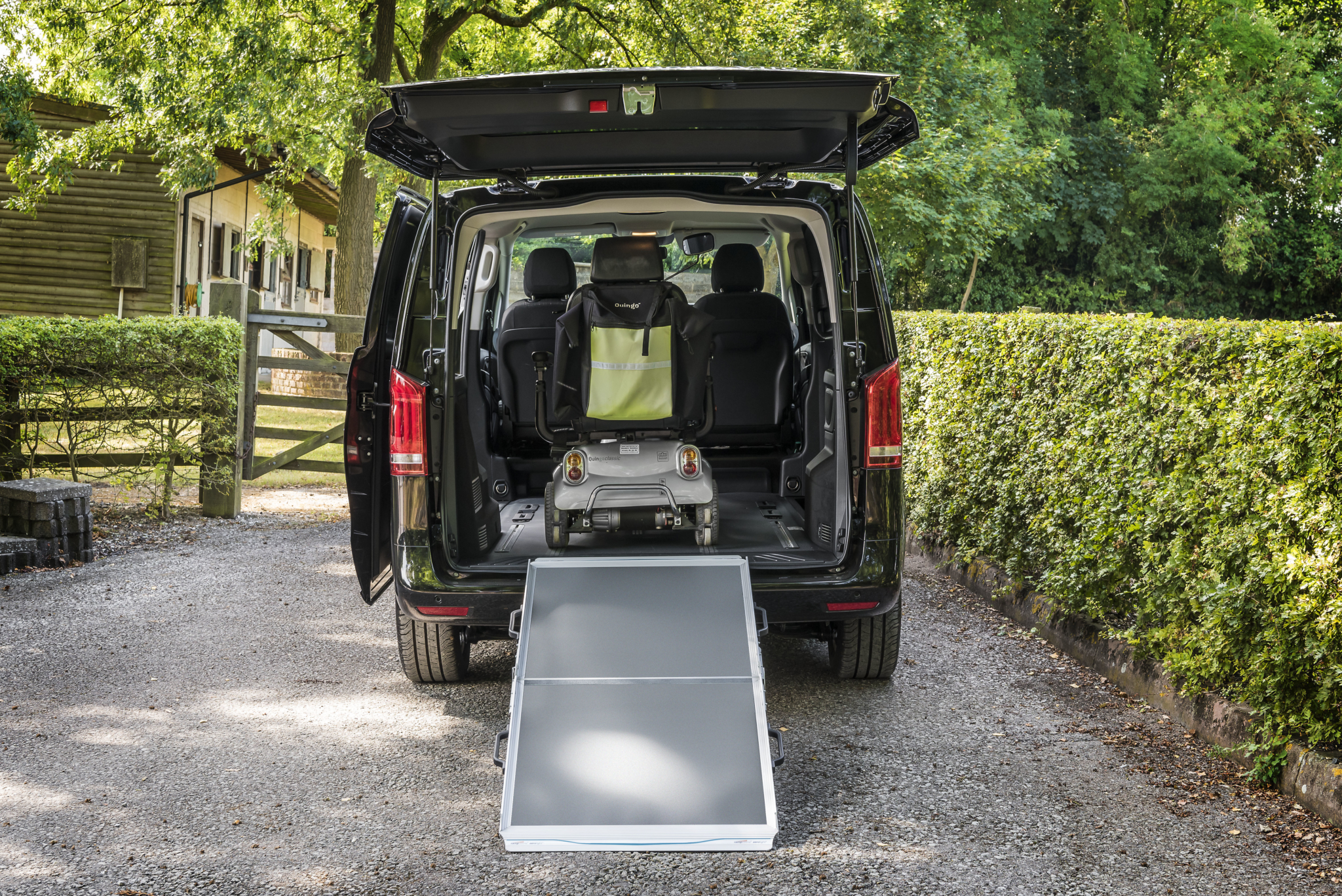 Wessex Healthcare supplies quality mobility products and independent living aids to the less abled and disabled Aerolight Broadfold Ramp - Image 3