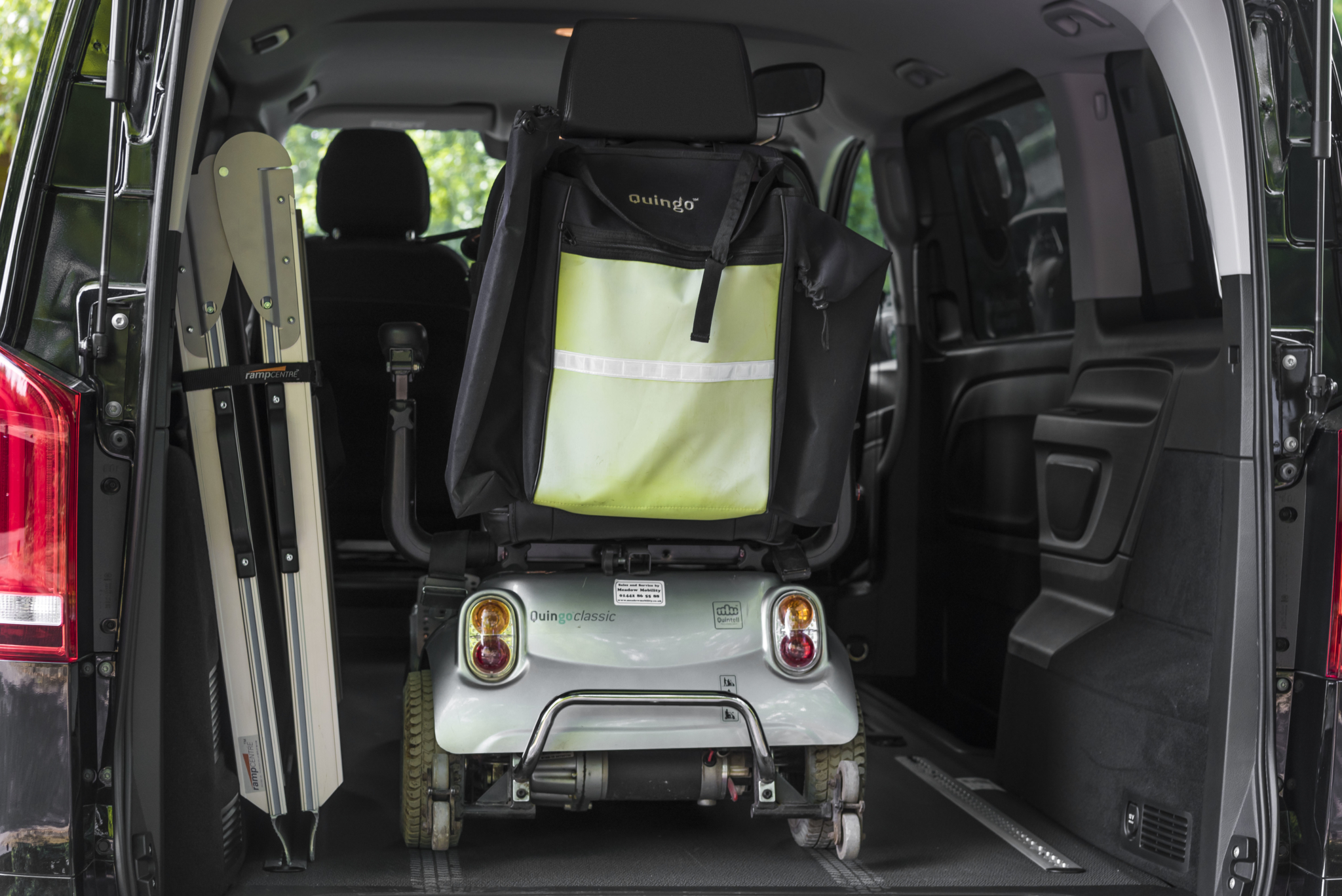 Wessex Healthcare supplies quality mobility products and independent living aids to the less abled and disabled Aerolight Broadfold Ramp - Image 2