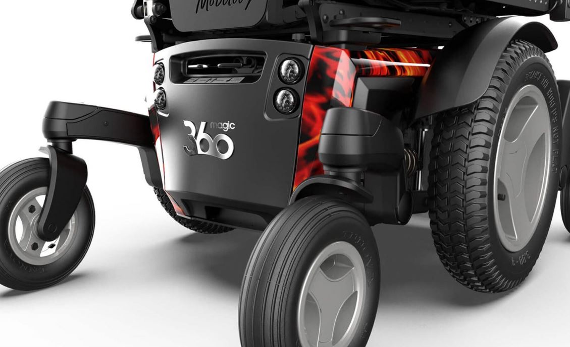 Wessex Healthcare supplies quality mobility products and independent living aids to the less abled and disabled Magic 360 MWD All Terrain Powerchair - Image 2