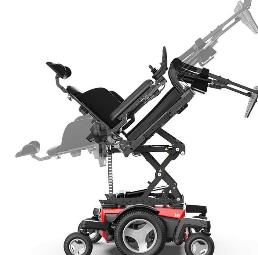 Wessex Healthcare supplies quality mobility products and independent living aids to the less abled and disabled Magic 360 MWD All Terrain Powerchair - Image 3
