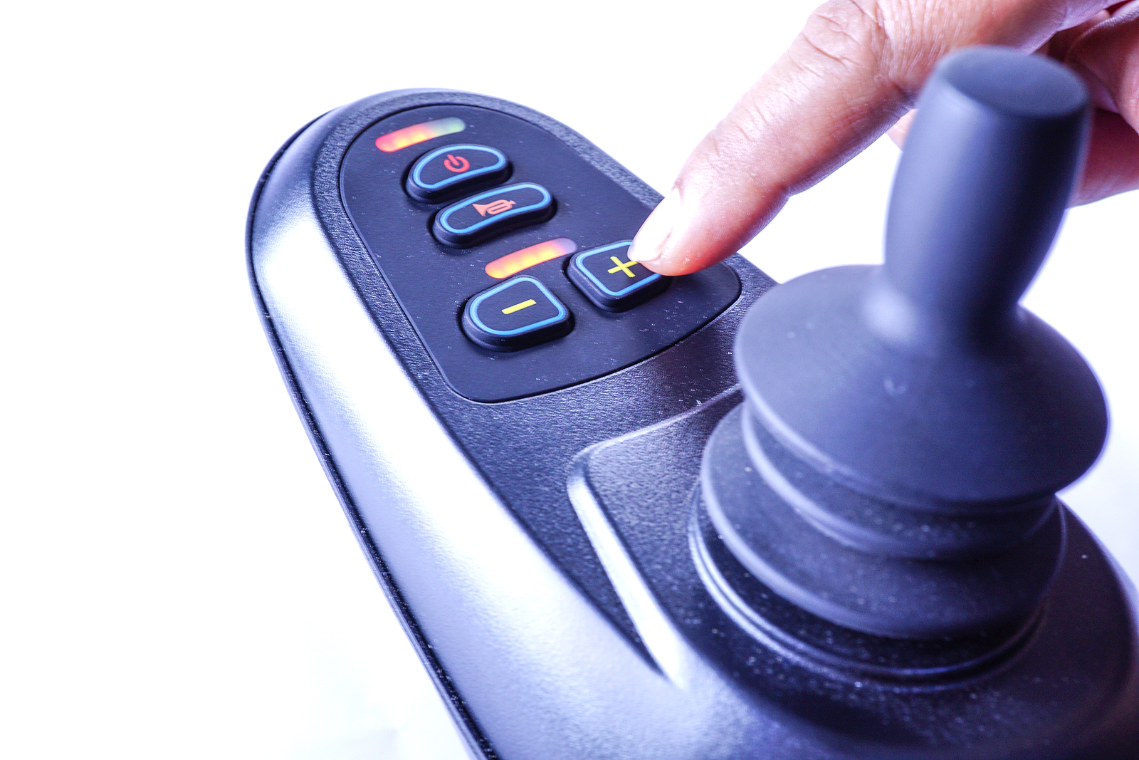 Wessex Healthcare supplies quality mobility products and independent living aids to the less abled and disabled quantum powerchair - control system of an electric wheelchair